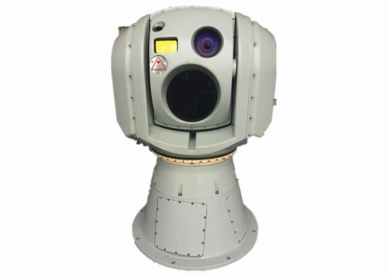 Hệ thống theo dõi quang điện chính xác cao hai trục với ống kính camera hồng ngoại 100mm